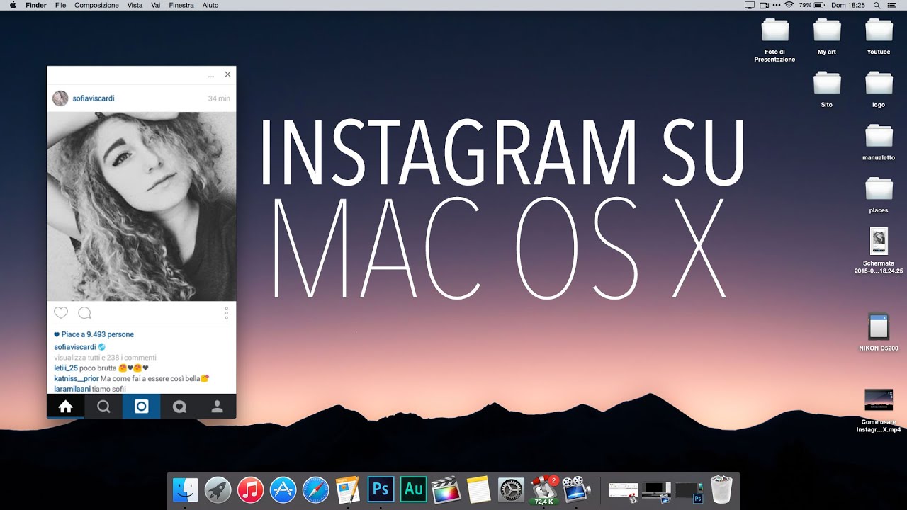how to get instagram on macbook air